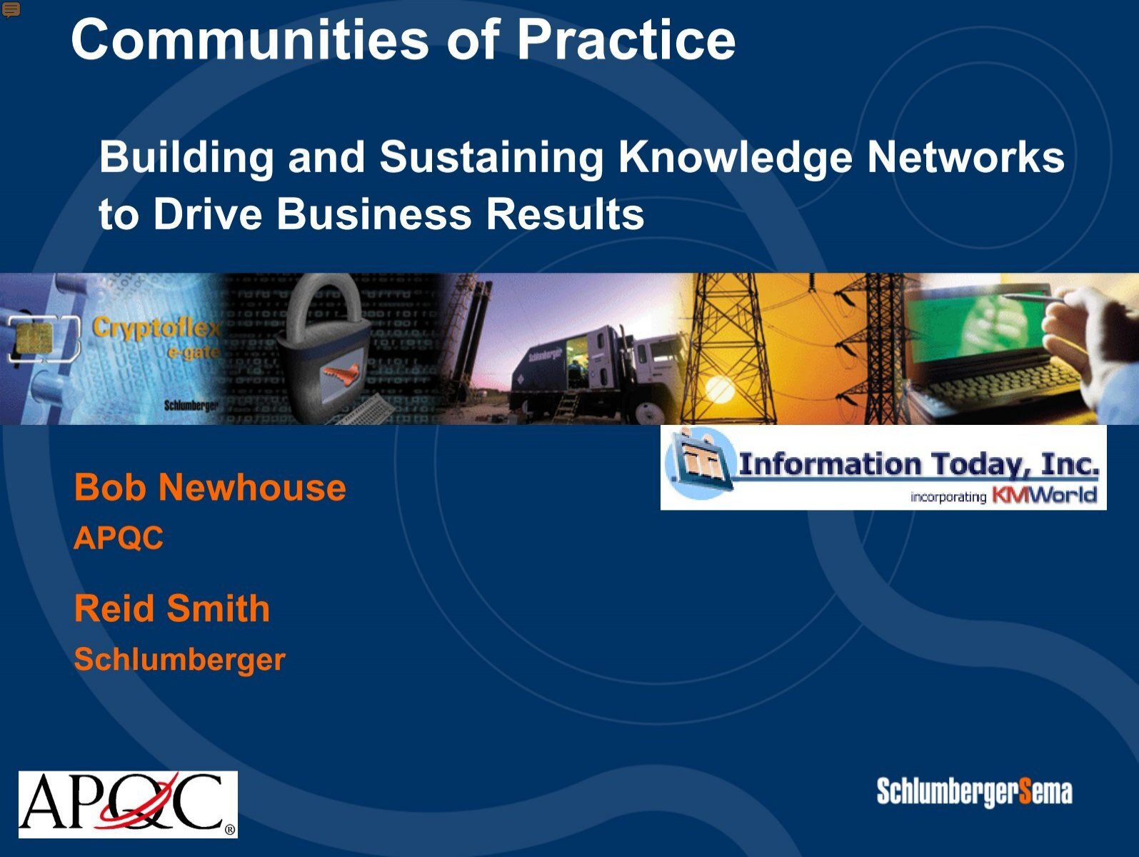 Building And Sustaining Knowledge Networks To Reid G Smith