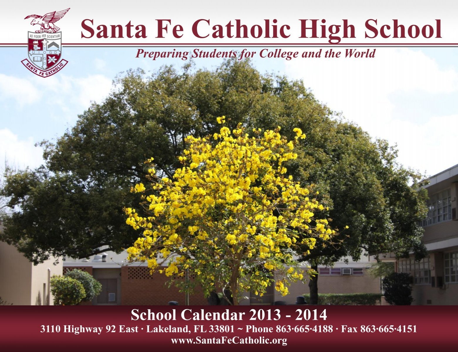 School Calendar 2013 2014 â Printable Version Santa Fe Catholic