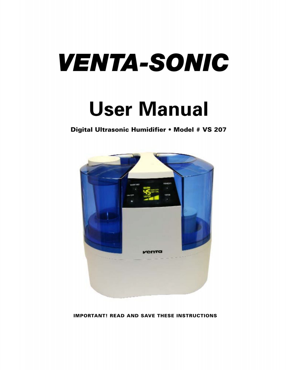 venta sonic humidifier