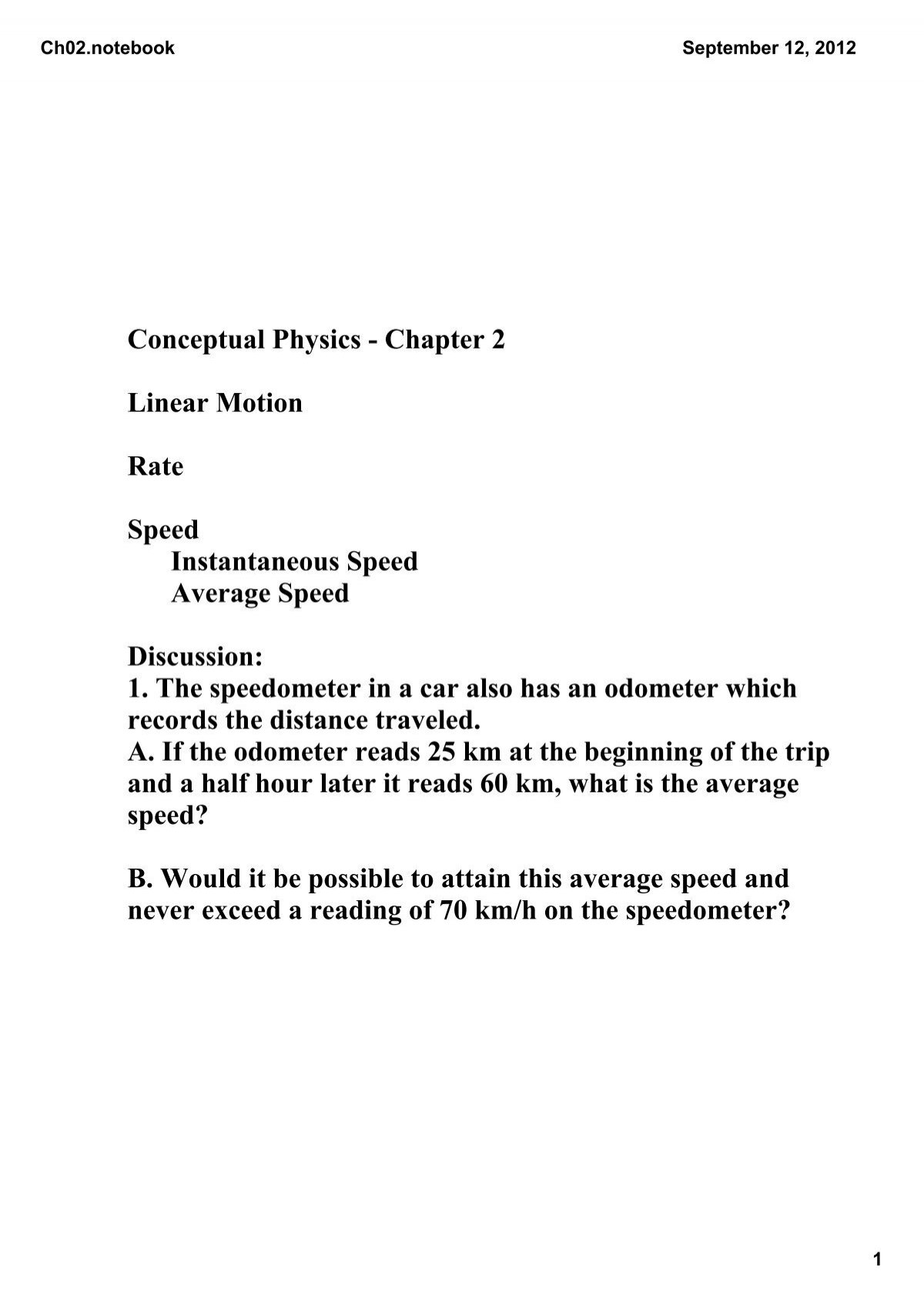 conceptual-physics-chapter-2-linear-motion-rate-iona-physics