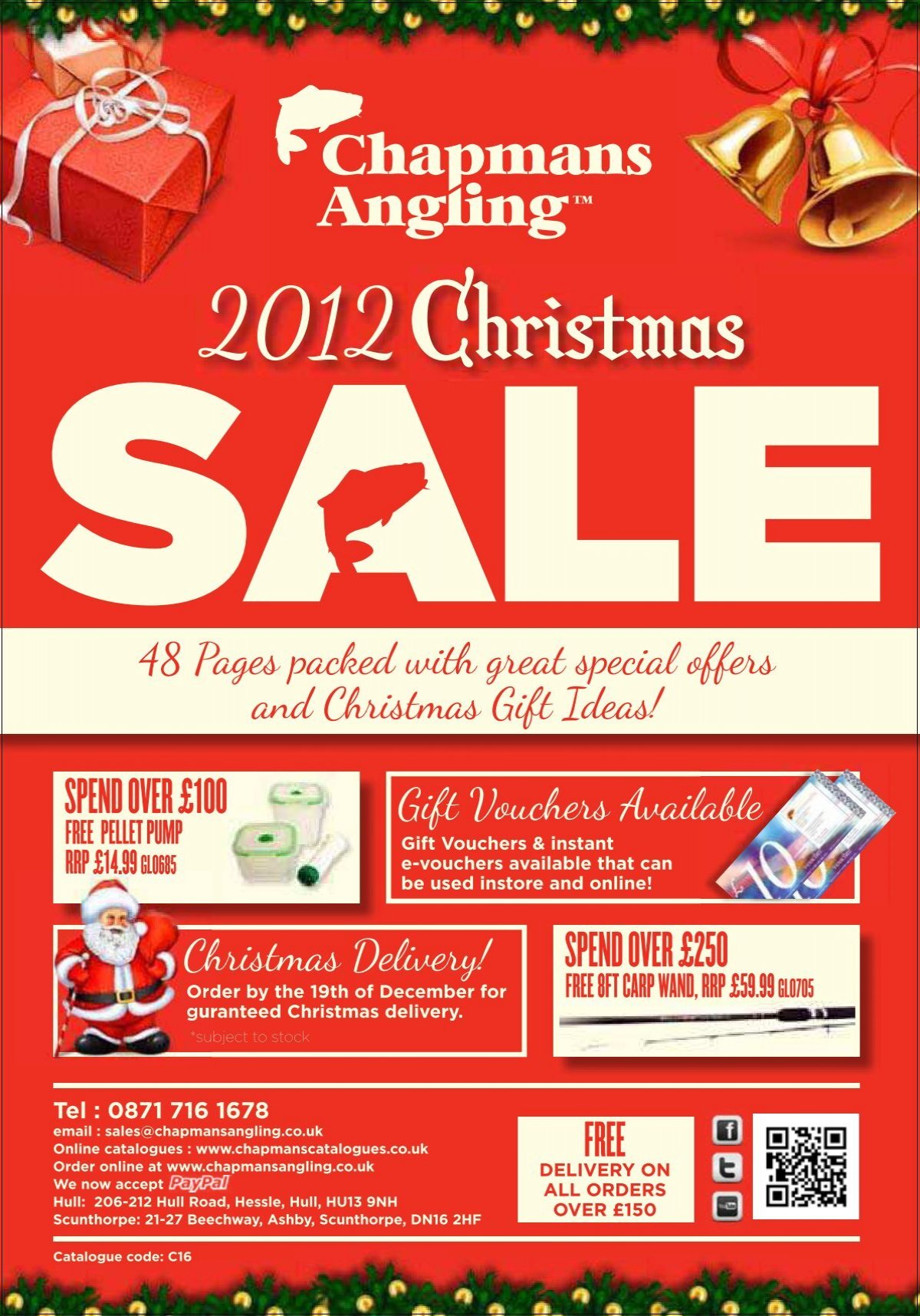 Christmas Sale 2012 C16 - Chapmans Angling