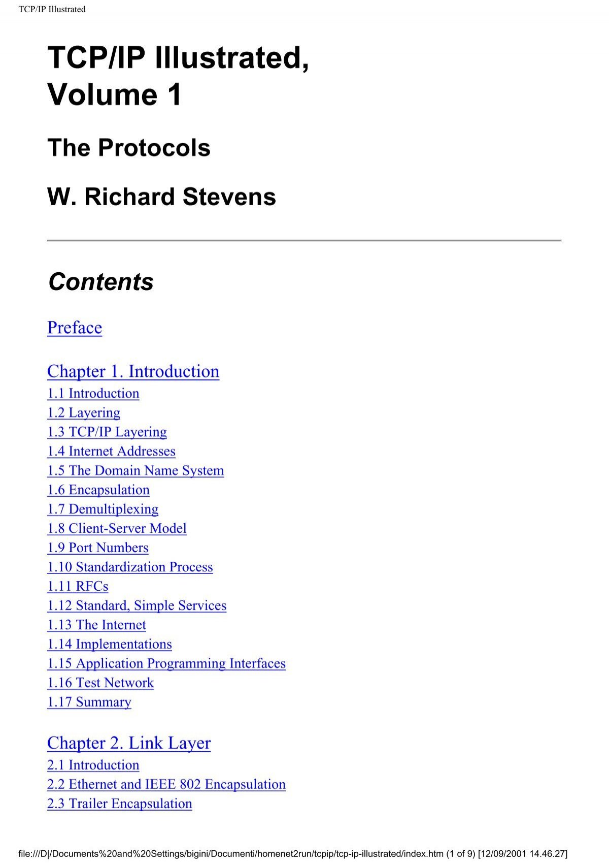 tcp ip illustrated volume 1 the protocols pdf free download