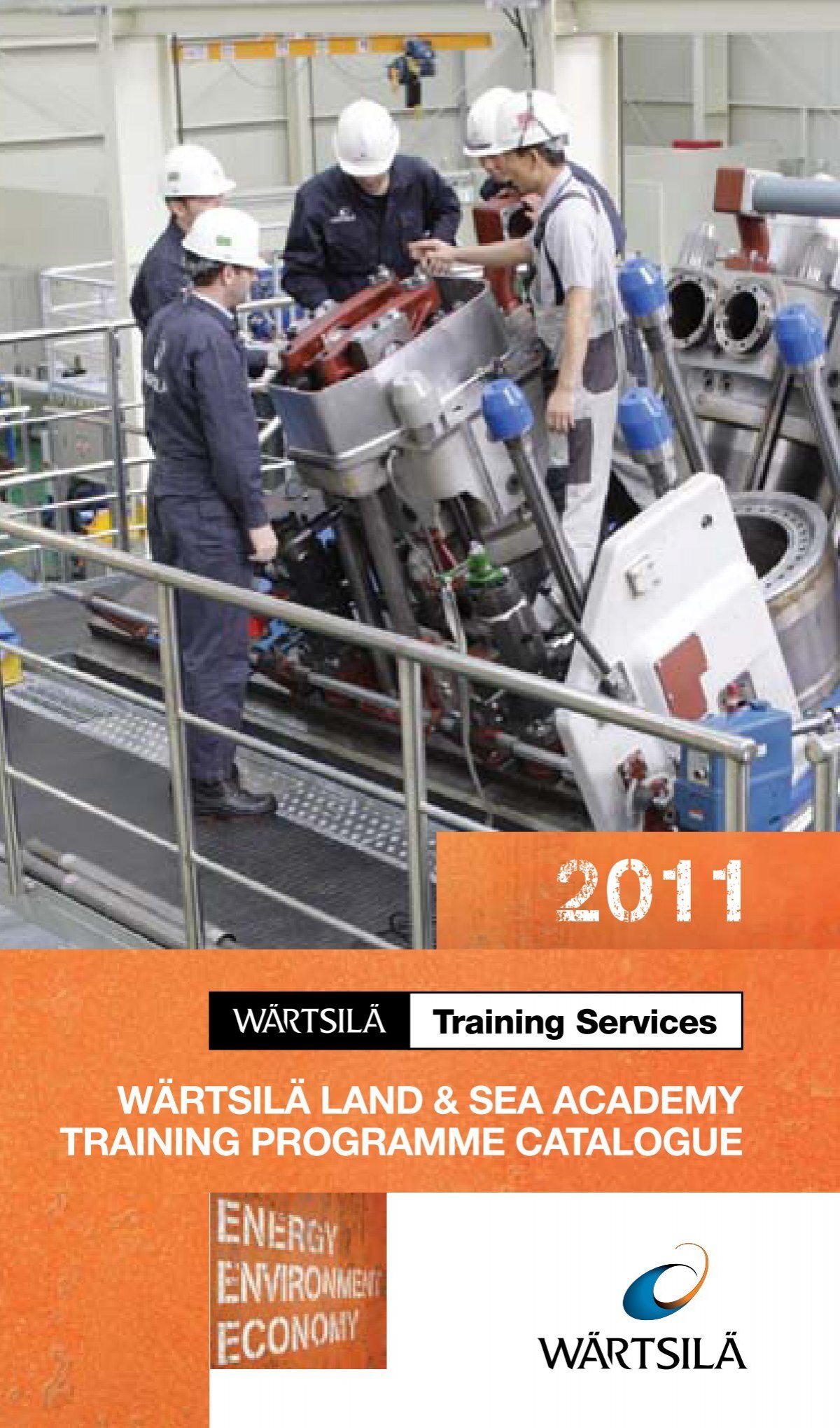 wärtsilä land & sea academy training programme catalogue