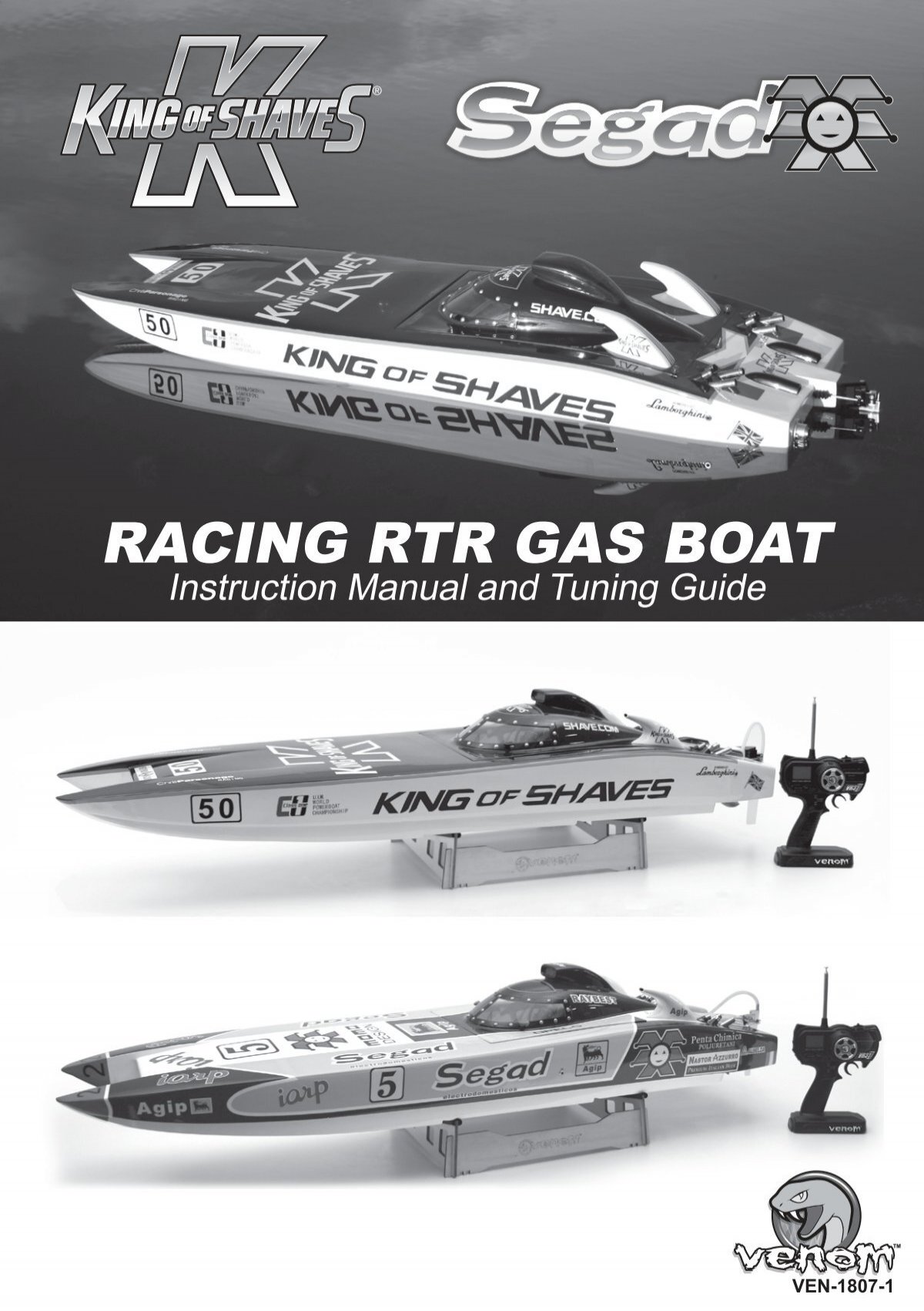 king of shaves rc boat