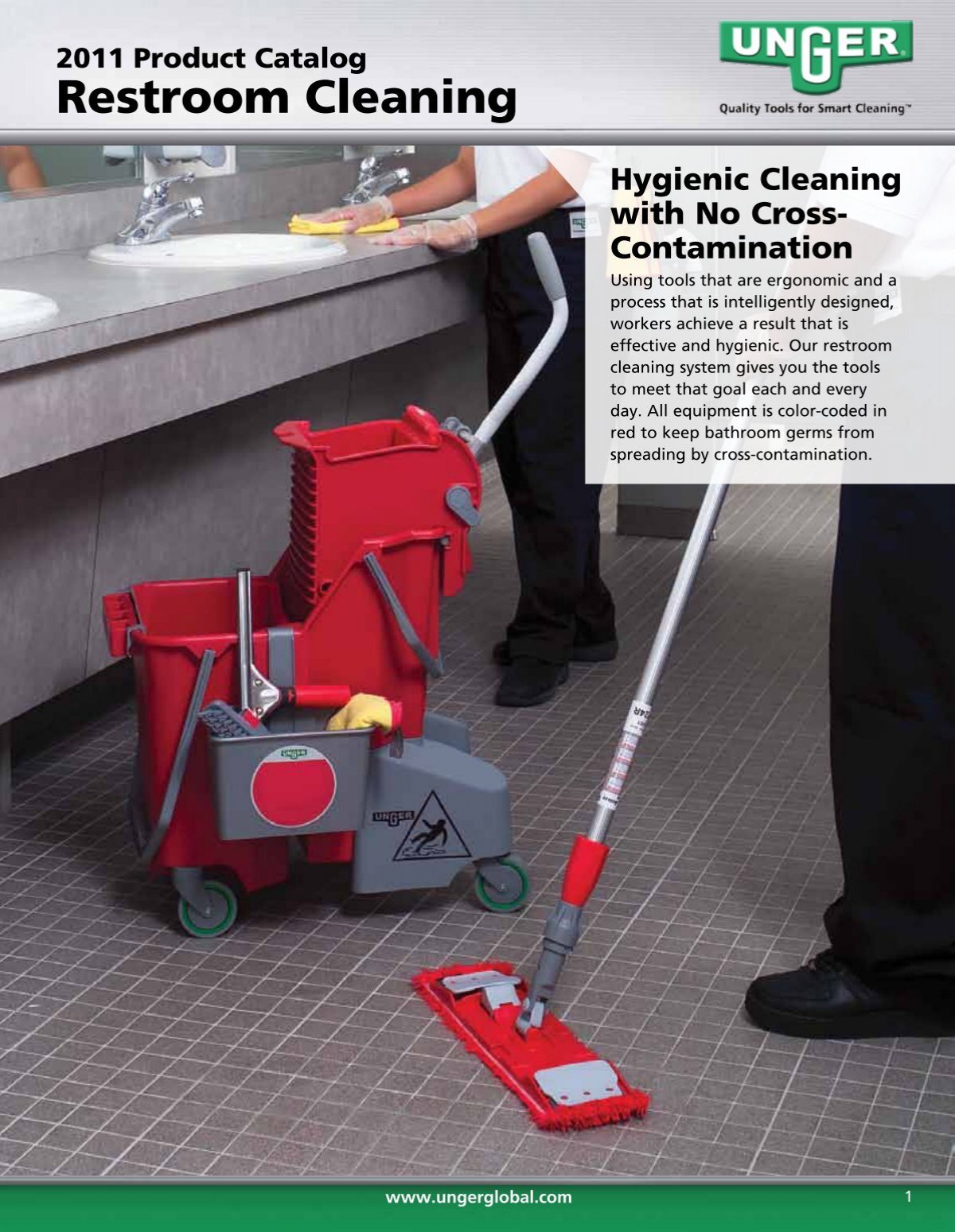 Restroom Cleaning Kits  Ergonomic Commercial Cleaning Tools - Unger