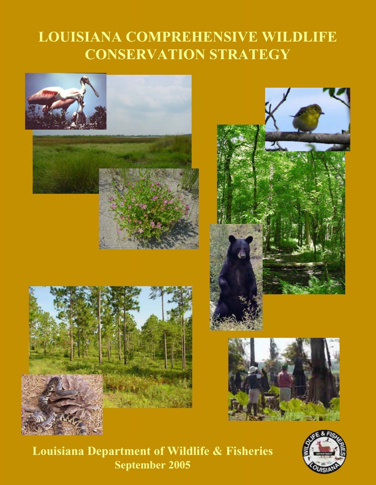 Wildlife Action Plan - Louisiana Department of Wildlife and Fisheries