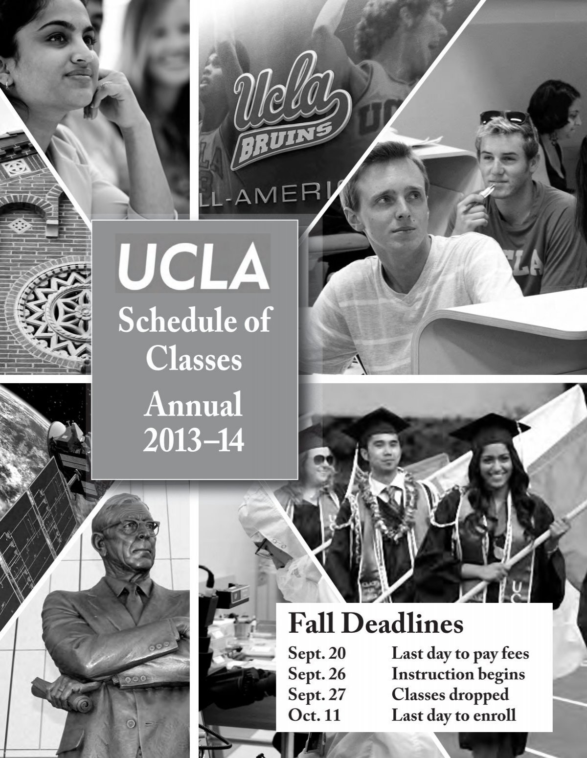 UCLA Schedule of Classes Annual/Fall 2013 - Registrar - UCLA