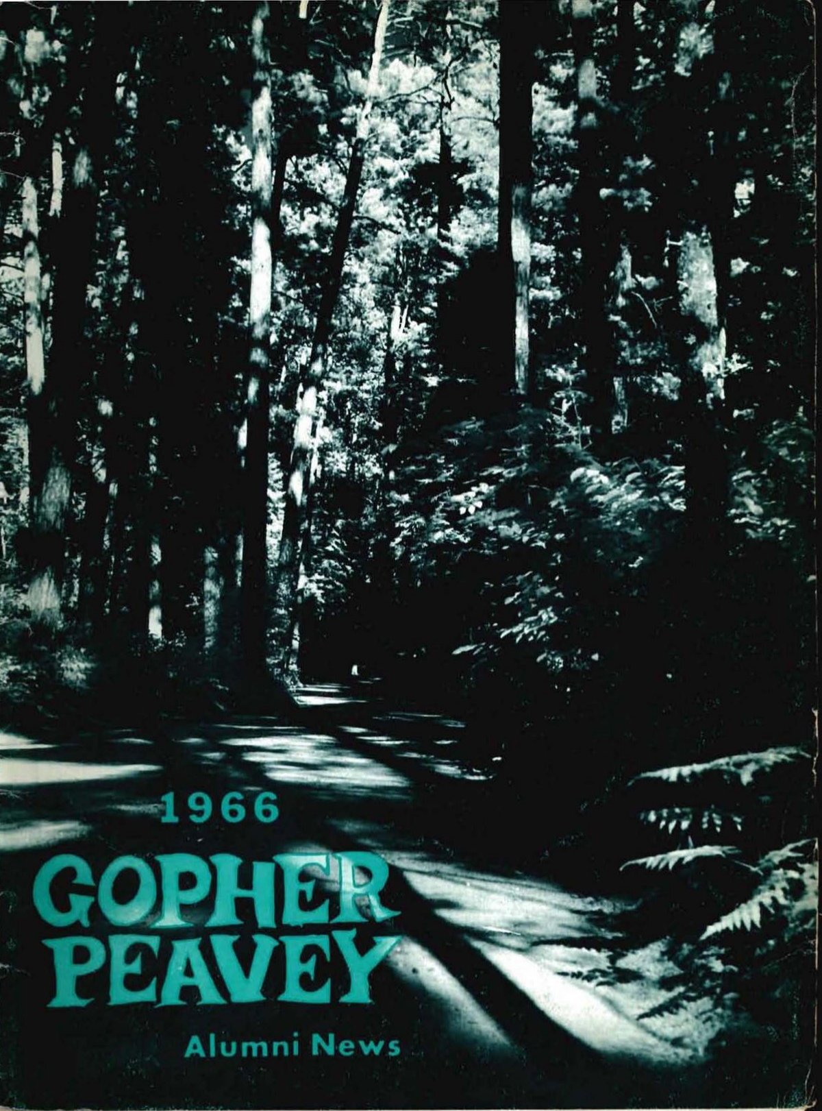 Gopher Peavey 1966 - Department of Forest Resources - University