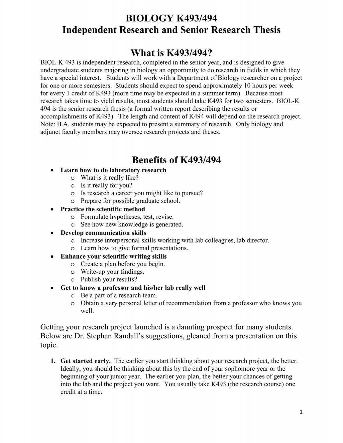 thesis biology pdf
