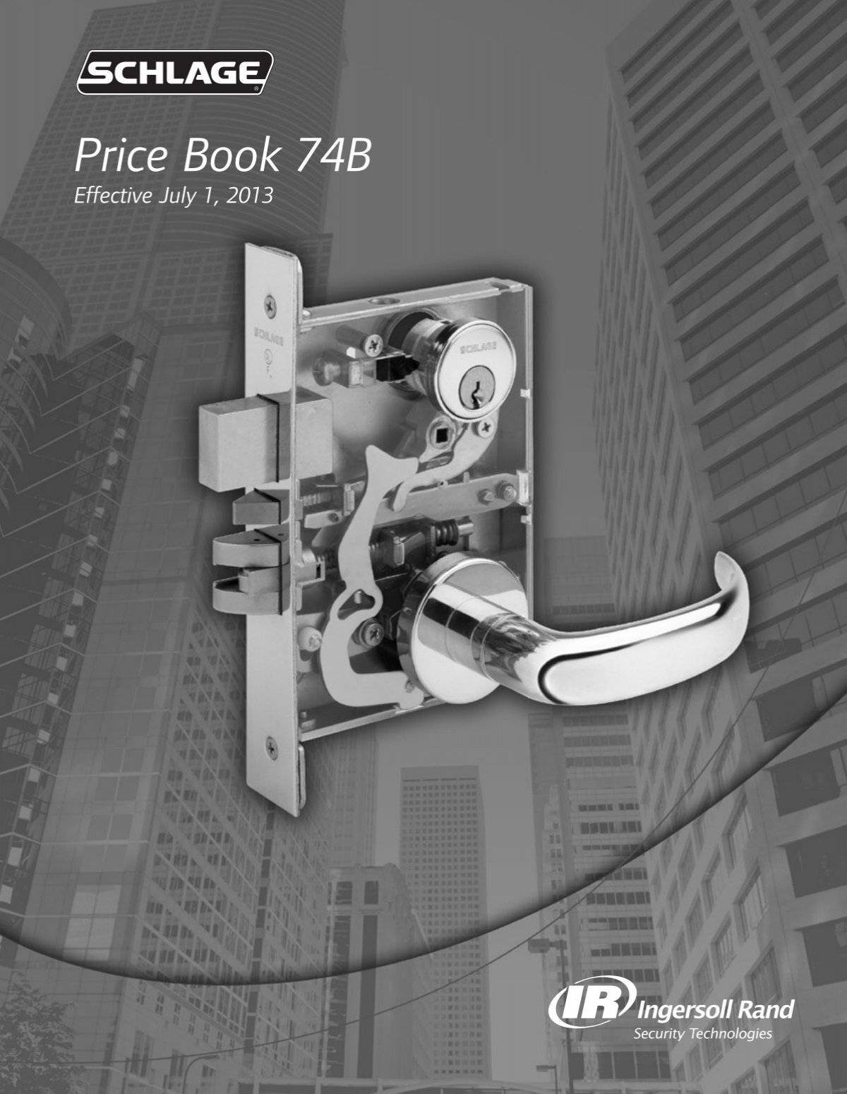 Schlage Commercial Price Book - Top Notch Distributors, Inc.