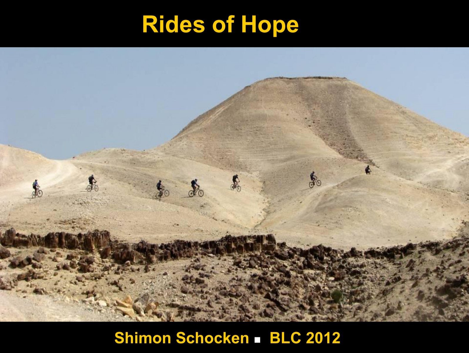 Rides of Hope Shimon Schocken - 50793110