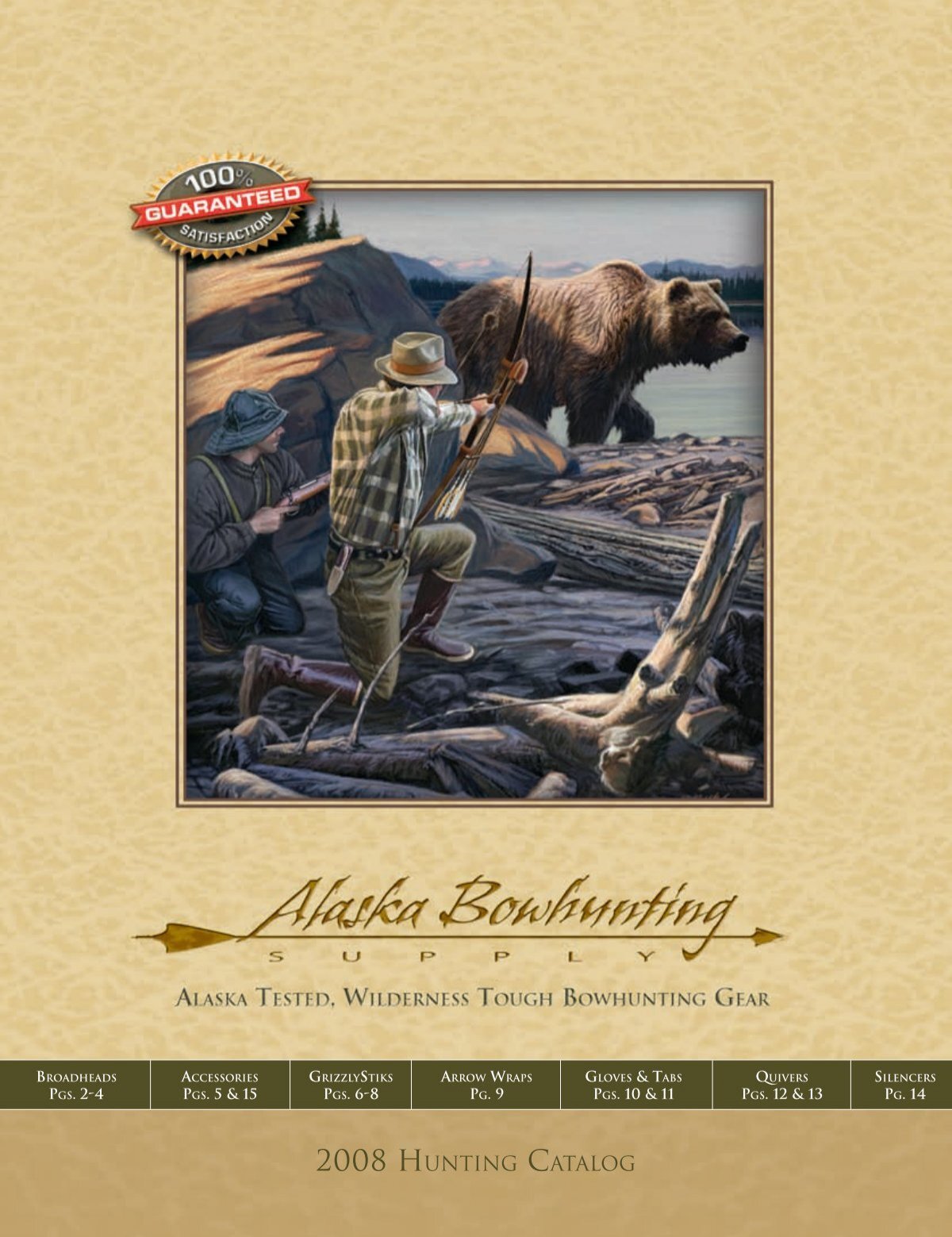 Alaska Bowhunting Supply 2008 Retail Catalog (Click for PDF)