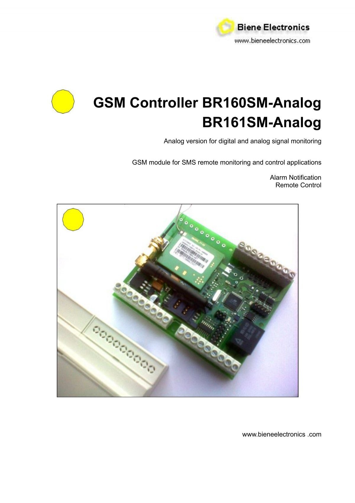 analog monitoring and control