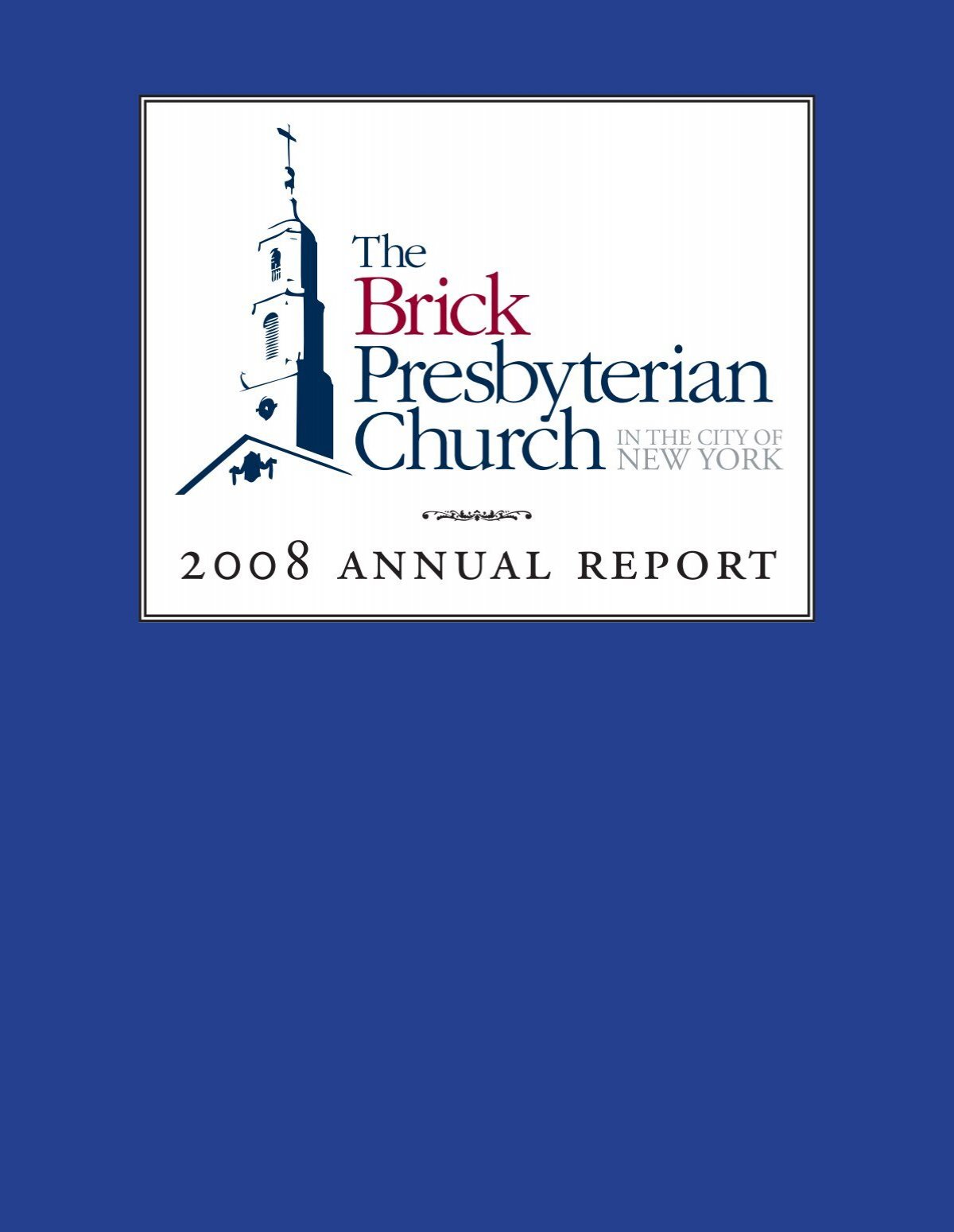 2008 Annual Report to Contributors - PDF Free Download