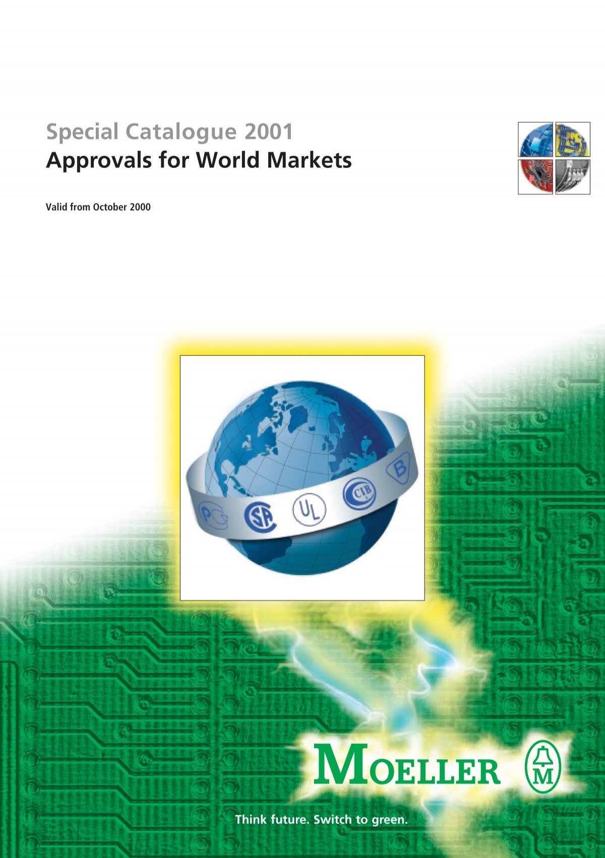 Special Catalogue 01 Approvals For World Markets