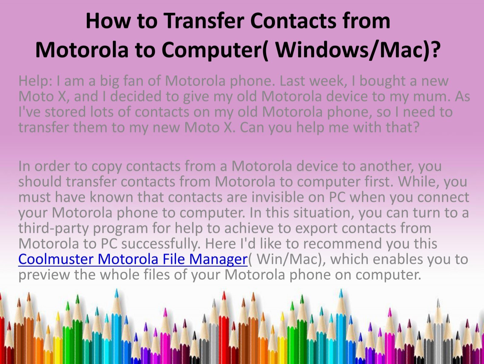 Motorola device manager app