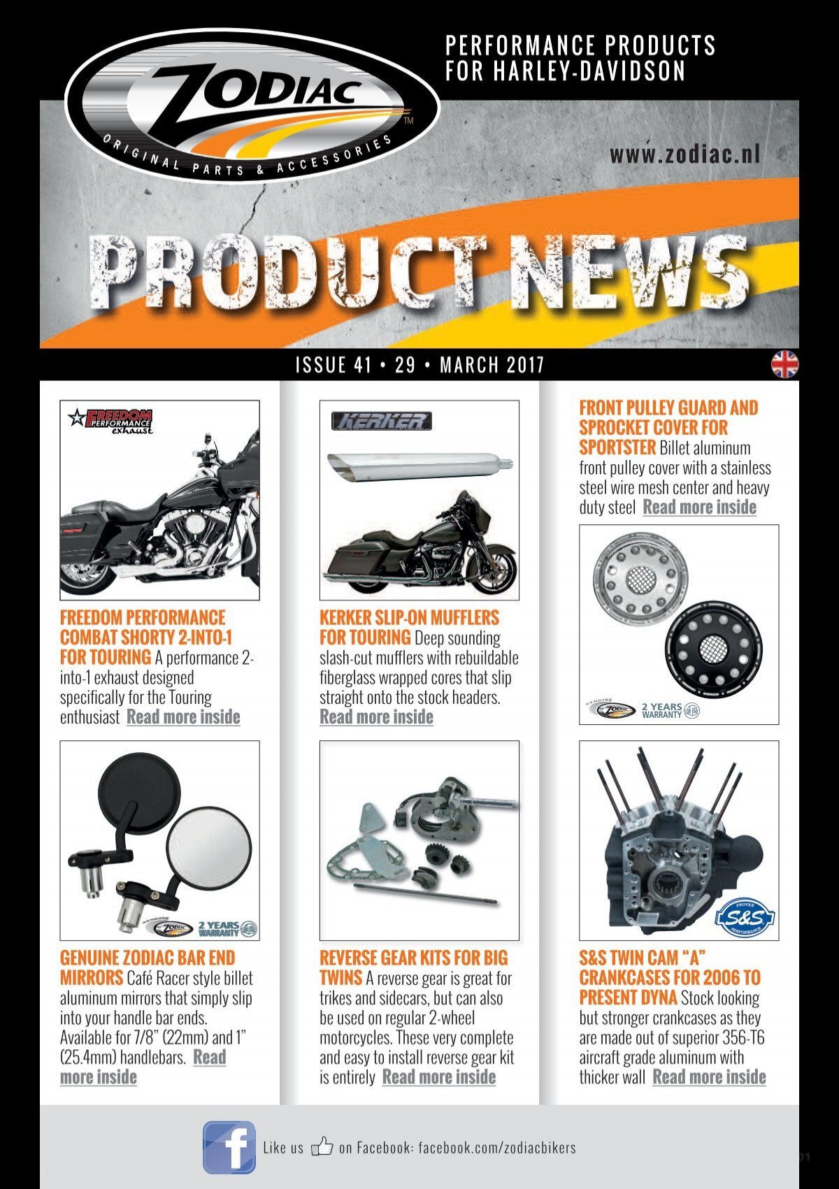 zodiac performance products for harley davidson