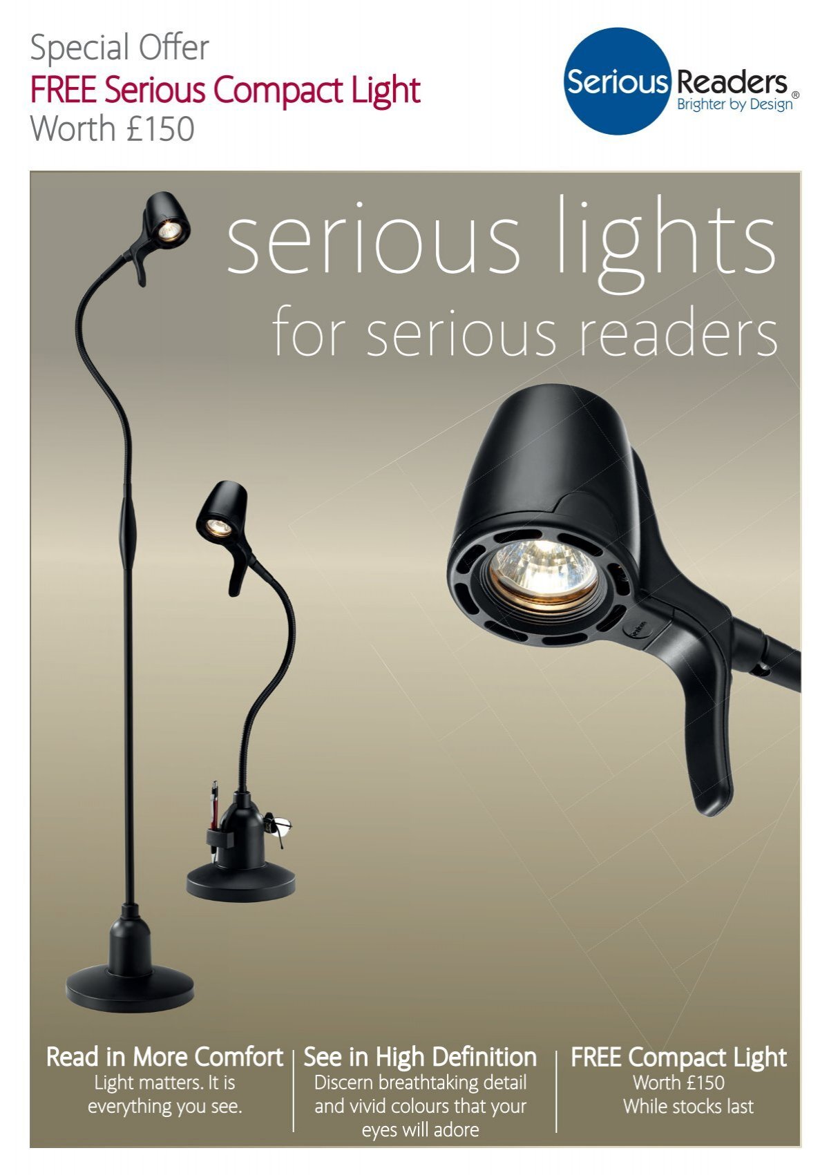 serious lights for serious readers