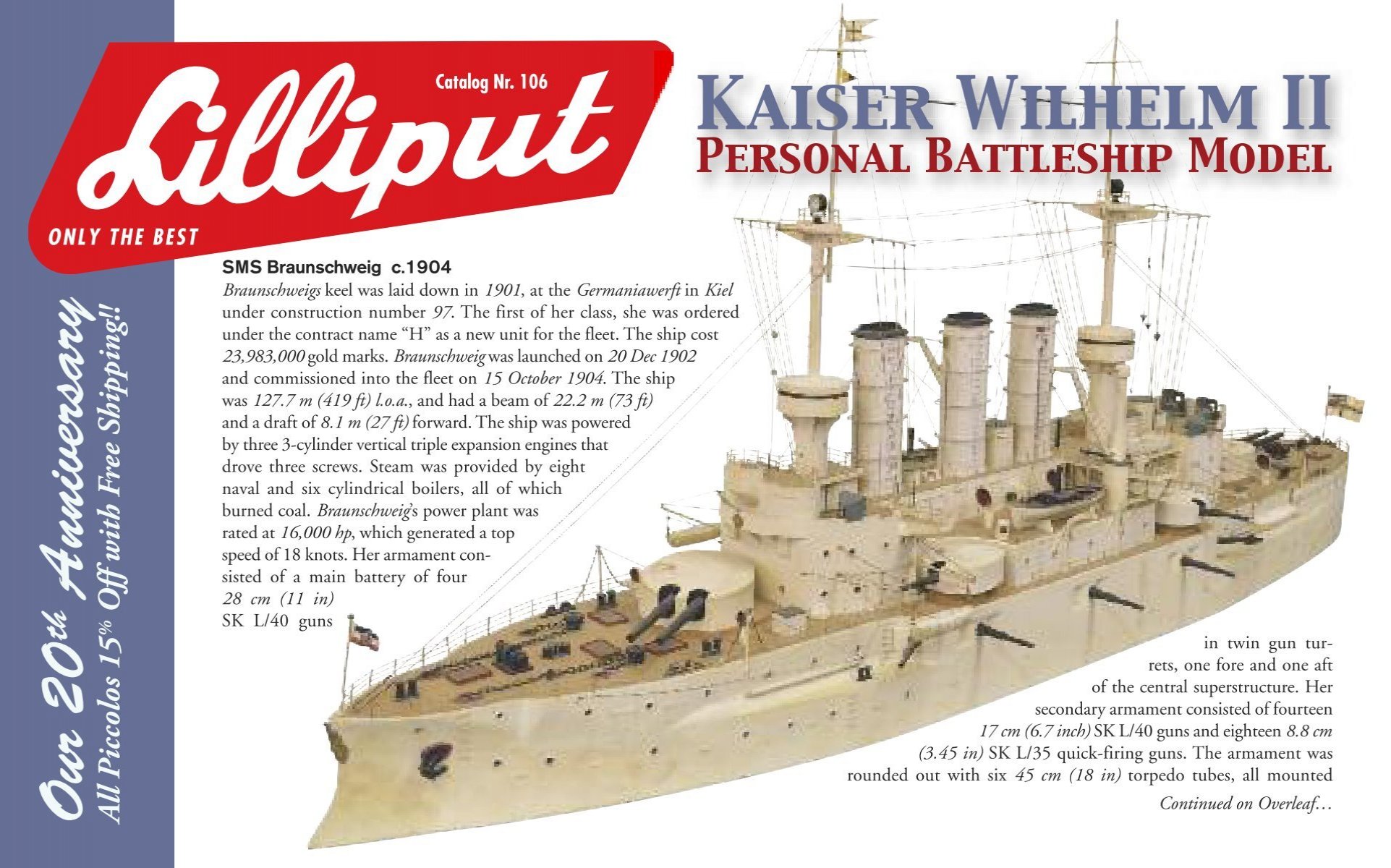 Kaiser Wilhelm II - Motor Lilliput Company