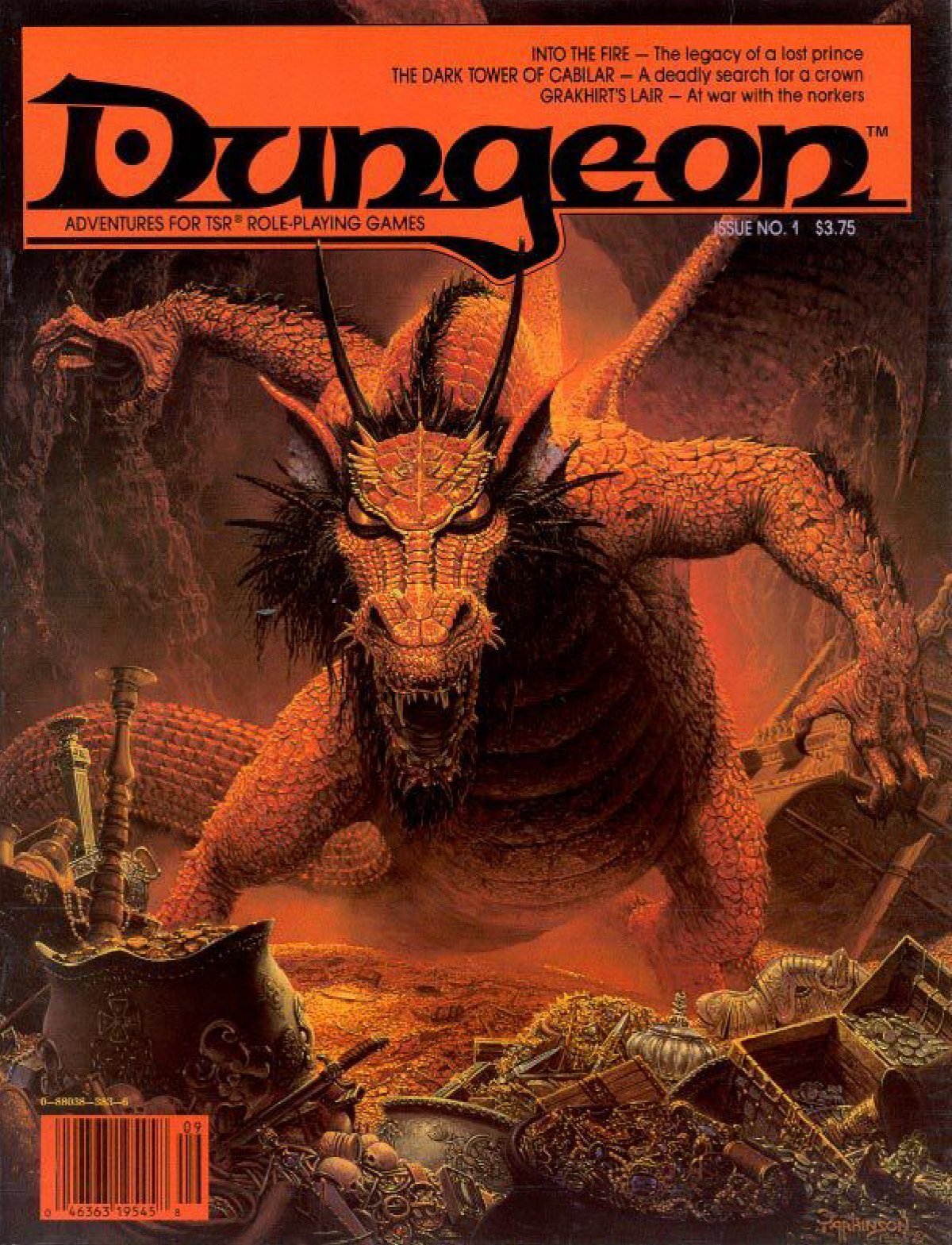 Dungeon Magazine #001