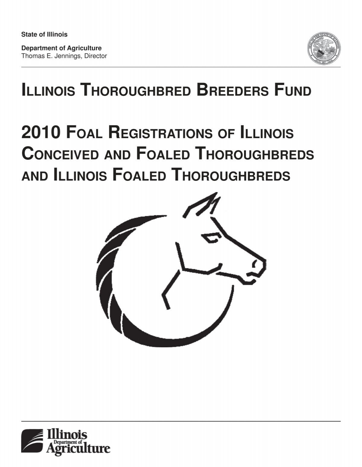 Illinois Thoroughbred Breeders Fund Program Registration Recap