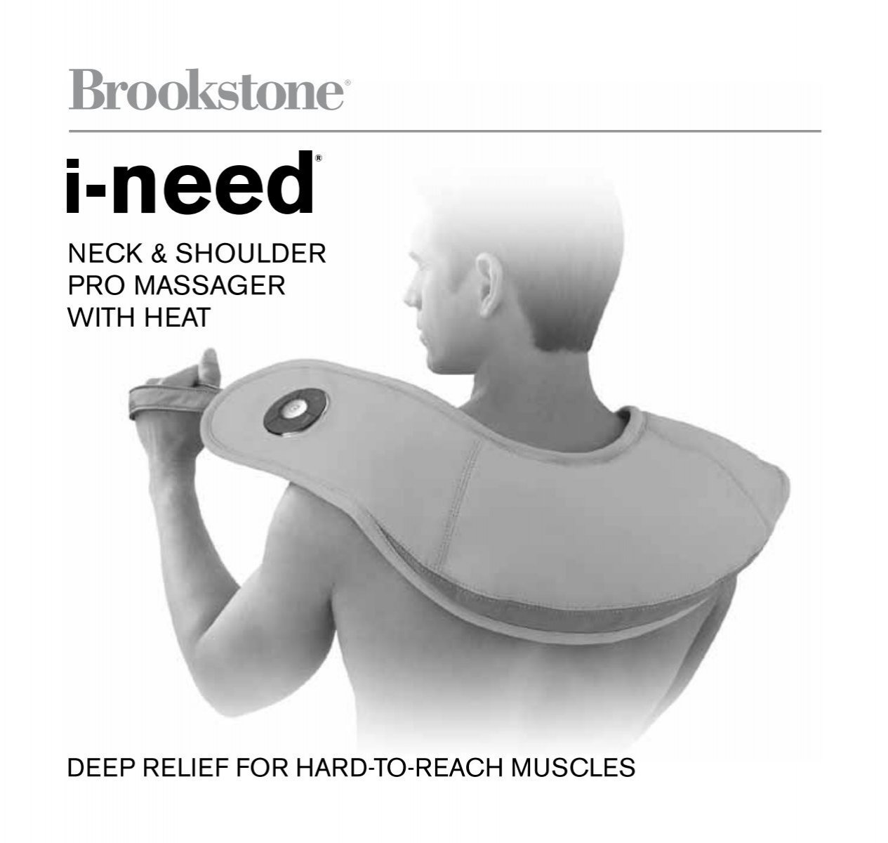 Brookstone Heated Neck and Shoulder Massager