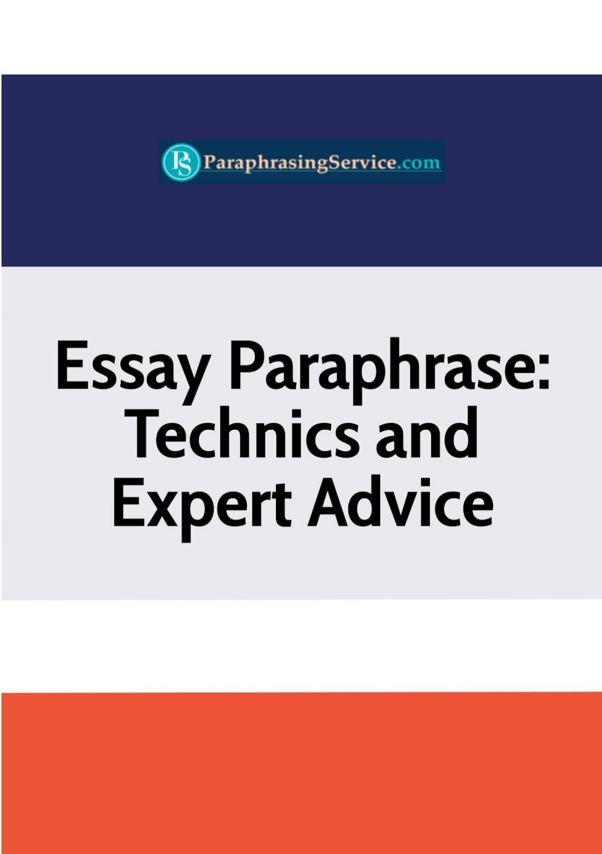 essay paraphrasing service