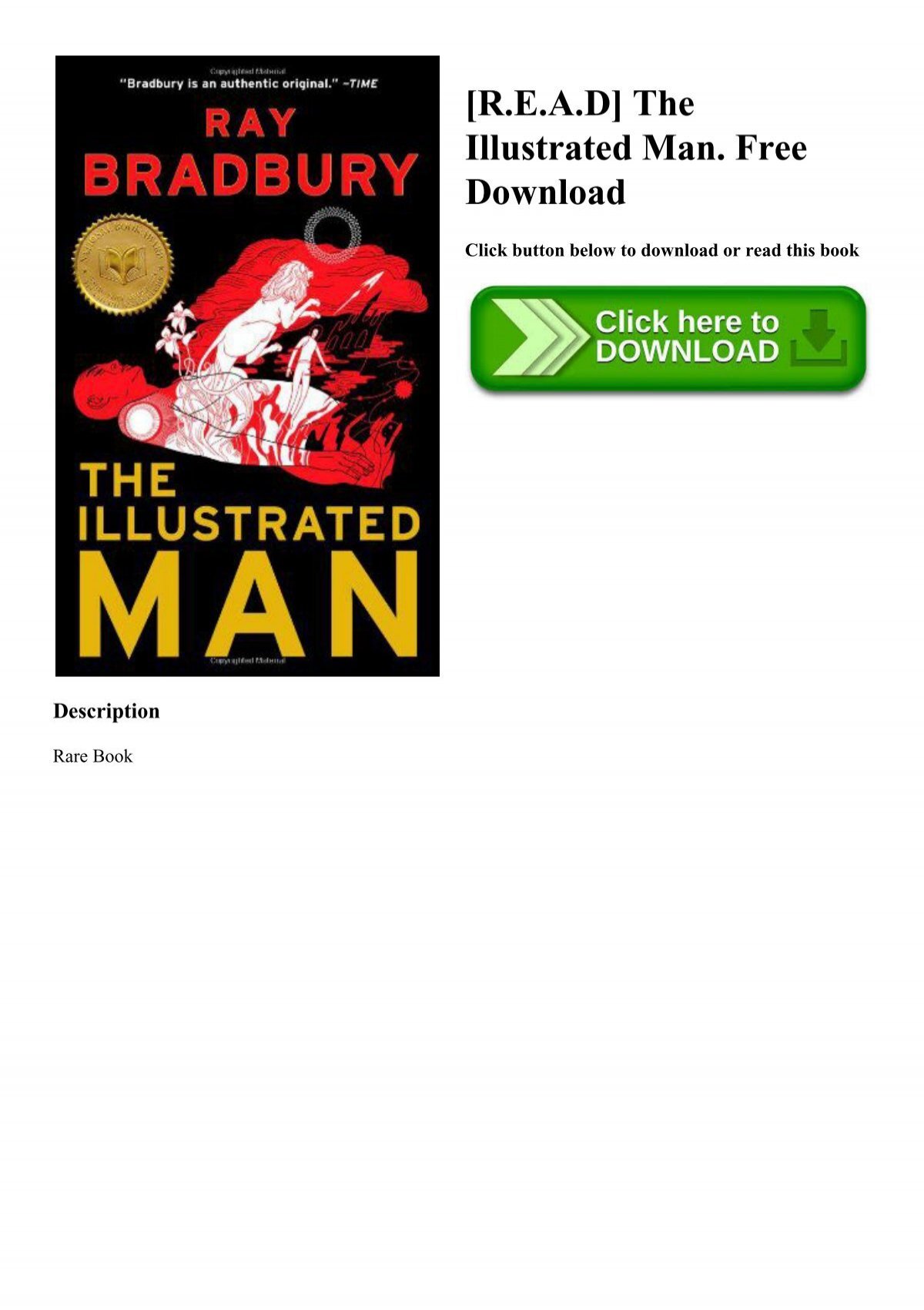the illustrated man ebook free download