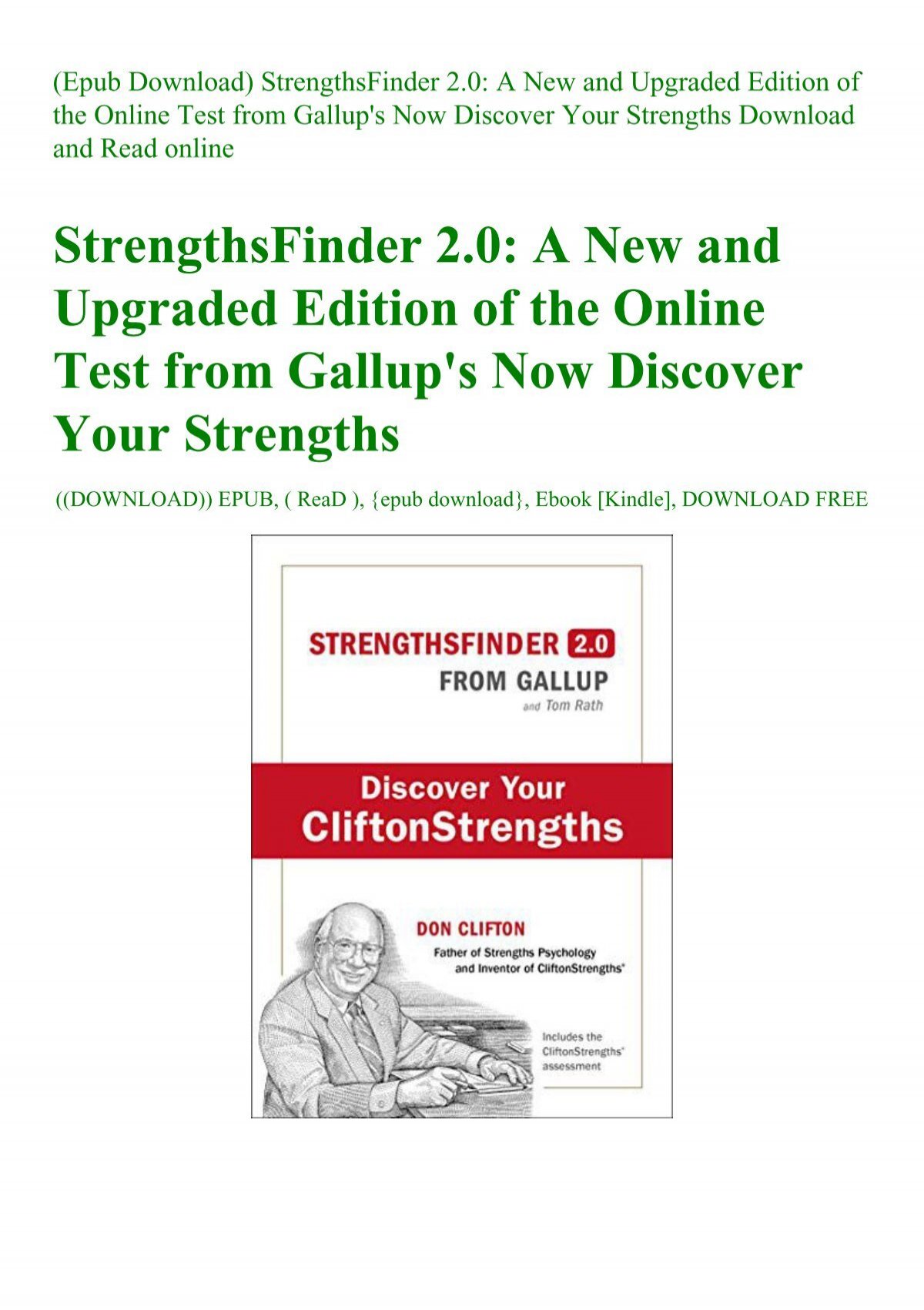 How to get a strengthsfinder 2.0 access code