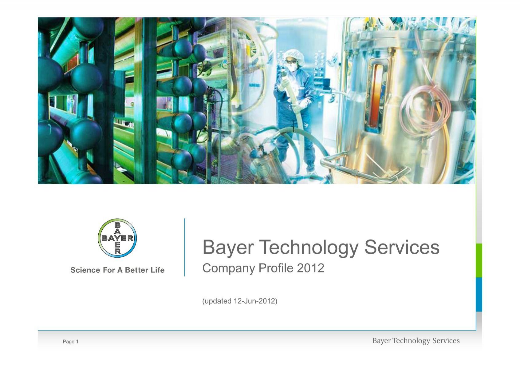 Company Profile Pdf 1 Mb Bayer Technology Services