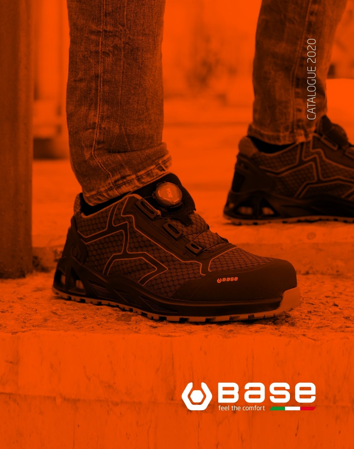 Construction safety shoes - B0163 COLOSSEUM - BASE PROTECTION - mechanical  protection / leather / S1P