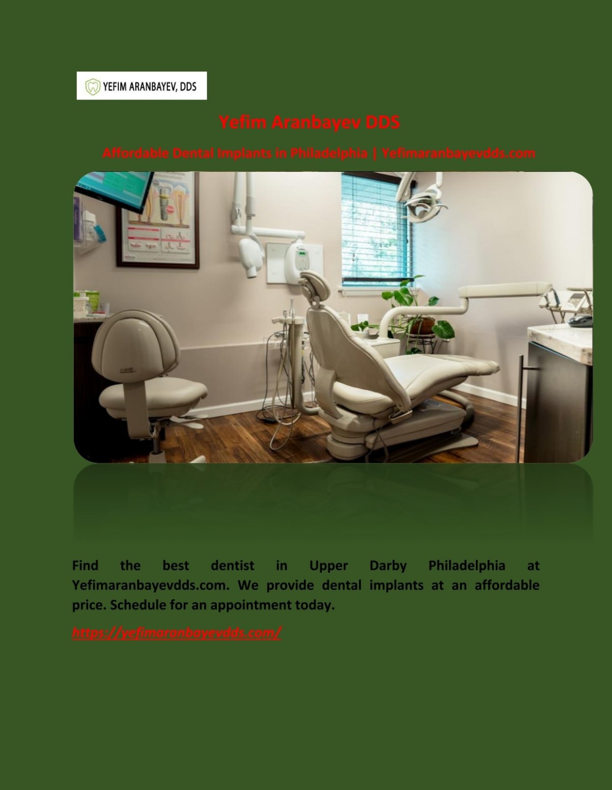 Best Dentist in Upper Darby PA | Yefimaranbayevdds.com