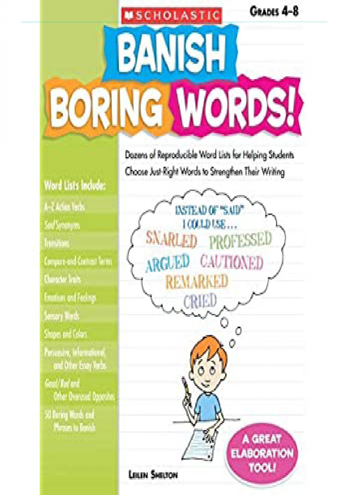  PDF Banish Boring Words Dozens Of Reproducible Word Lists For Helping Students Choose Just 