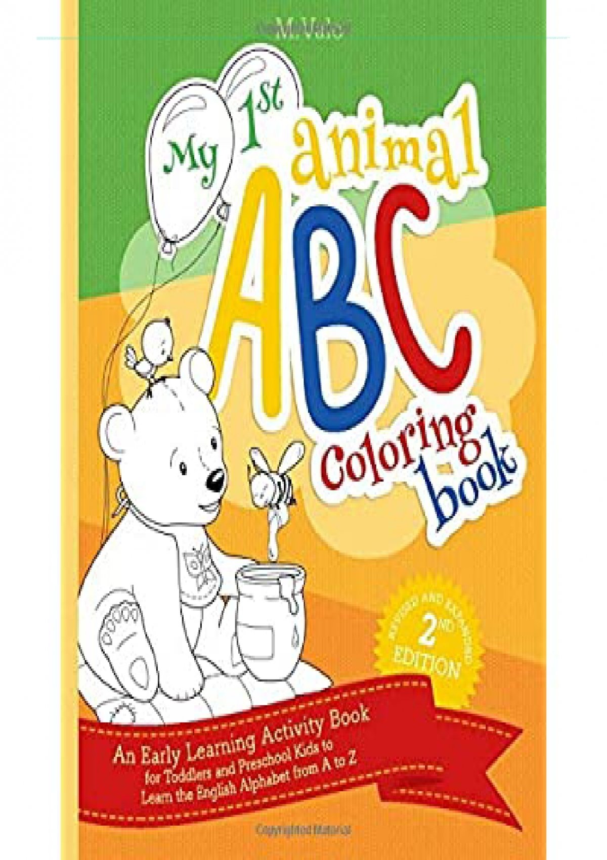 Download Download My First Animal Abc Coloring Book An Activity Book For Toddlers And Preschool Kids To Learn The English Alphabet Letters From A To Z Free