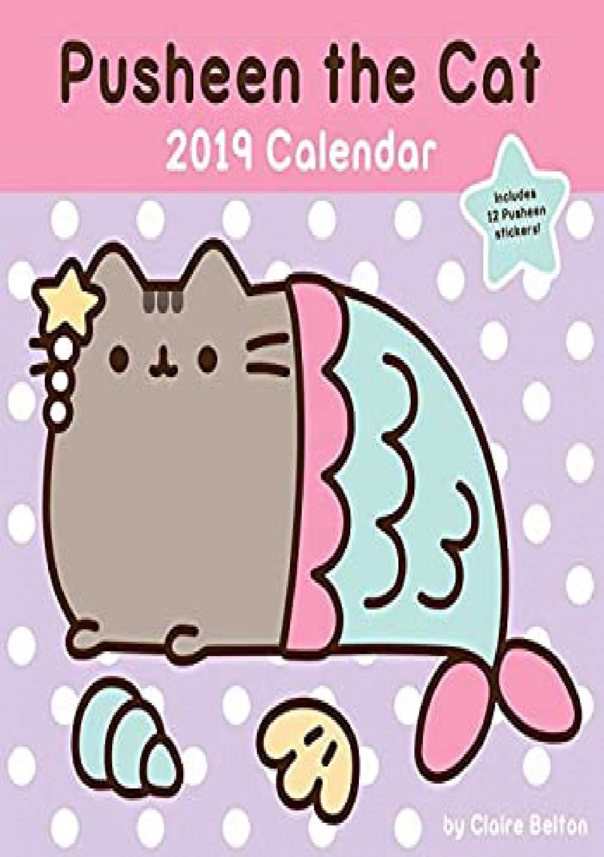 pusheen cat calendar 2019