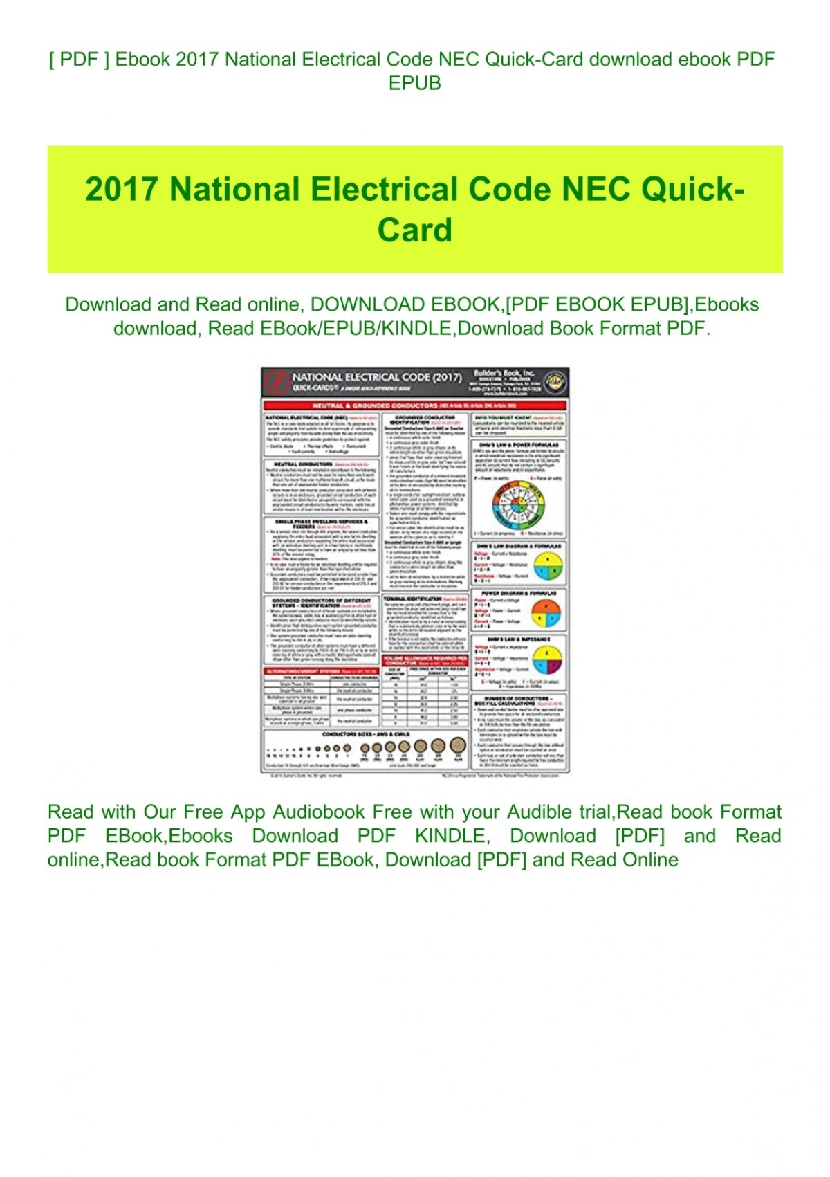 Nec code pdf free download