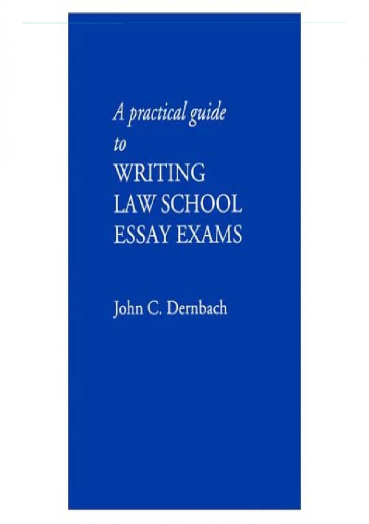 what is law school essay examination