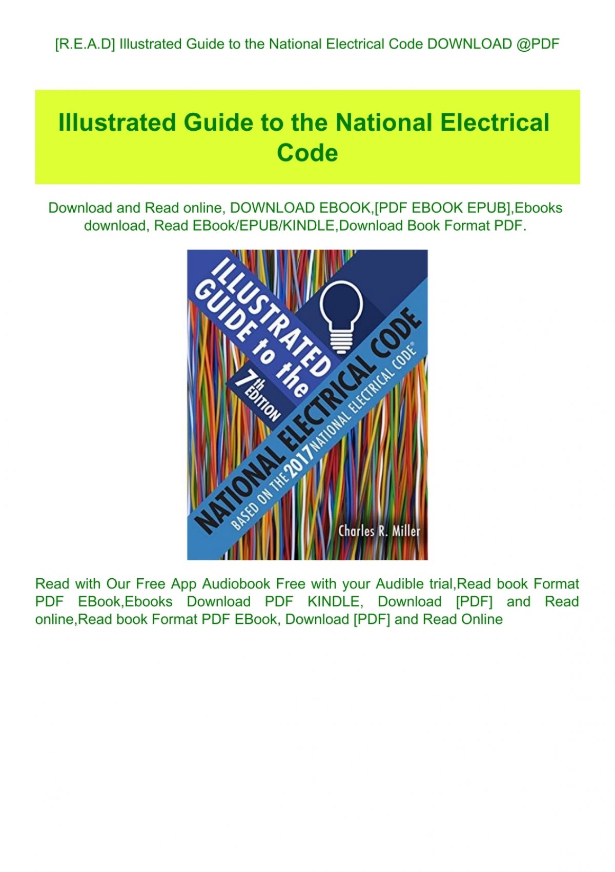 illustrated guide to the national electrical code download