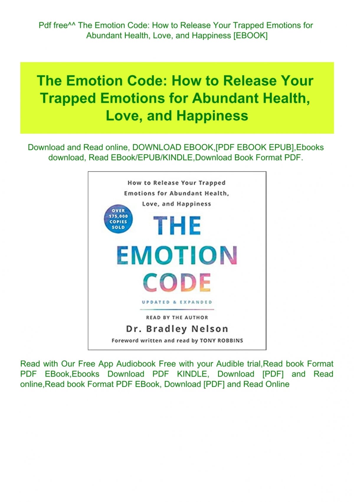 pdf-free-the-emotion-code-how-to-release-your-trapped-emotions-for
