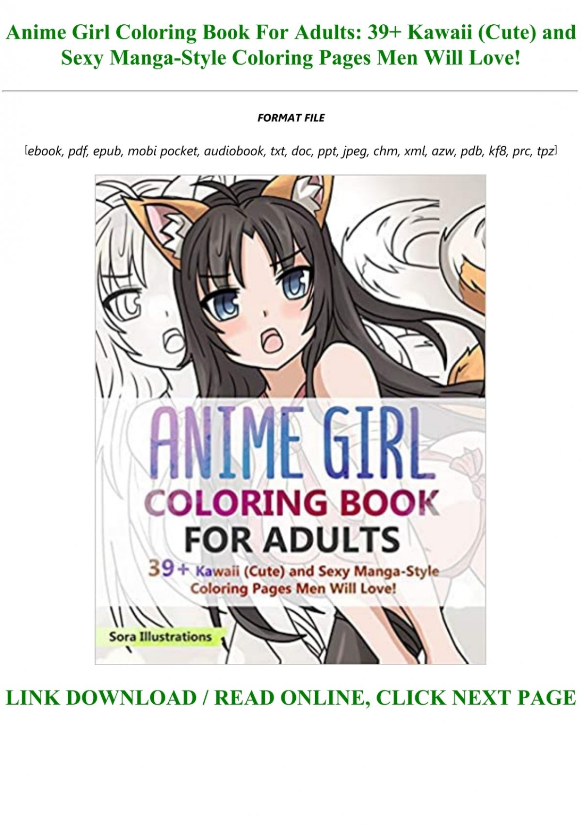 Anime Coloring Book 125 Page mixed anime characters India  Ubuy