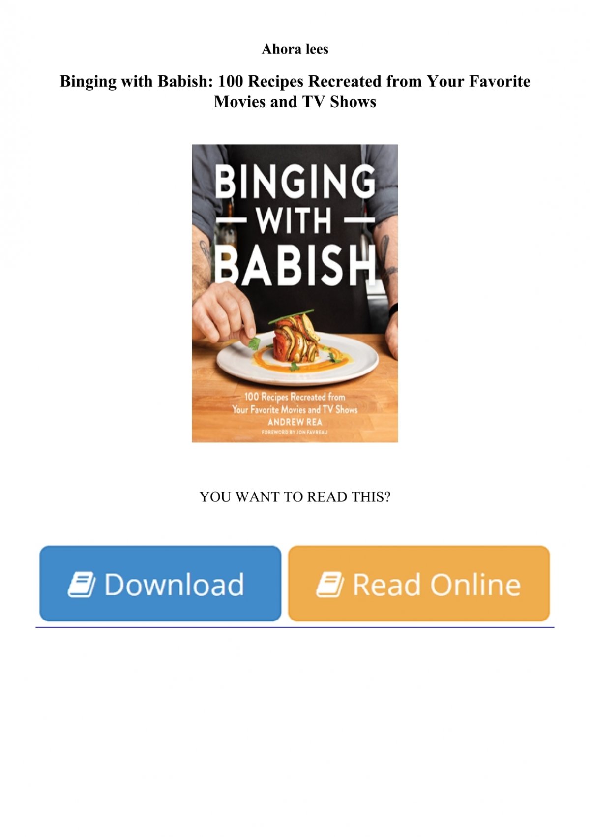 Binging With Babish Book Recipe List : The Best Video Game Cookbooks