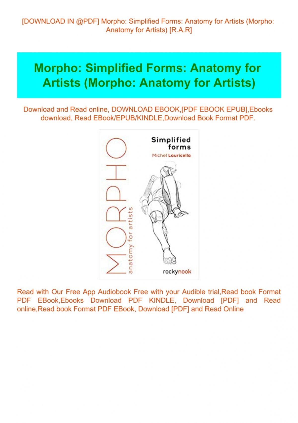 download-in-pdf-morpho-simplified-forms-anatomy-for-artists-morpho