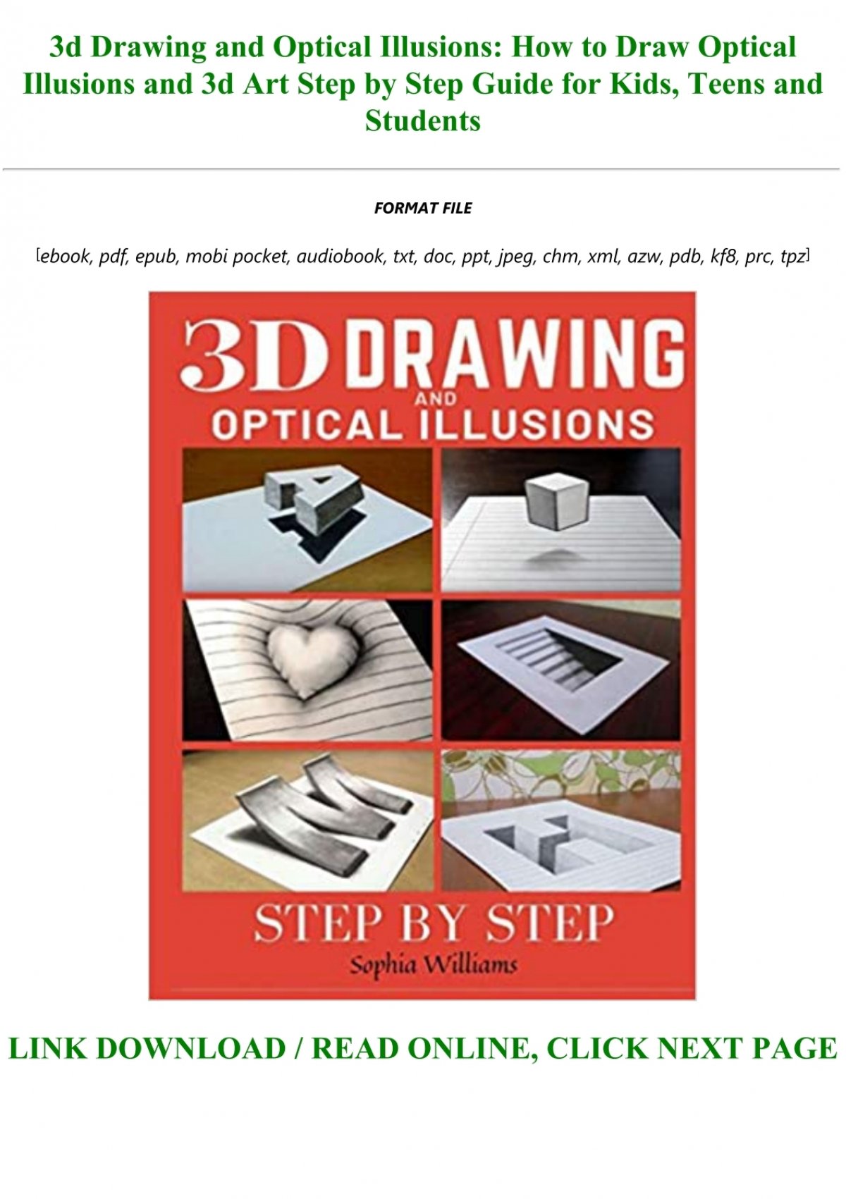 3d_Drawing_and_Optical_Illusions_How_to_Draw_Optical_Illusions_and_3d ...