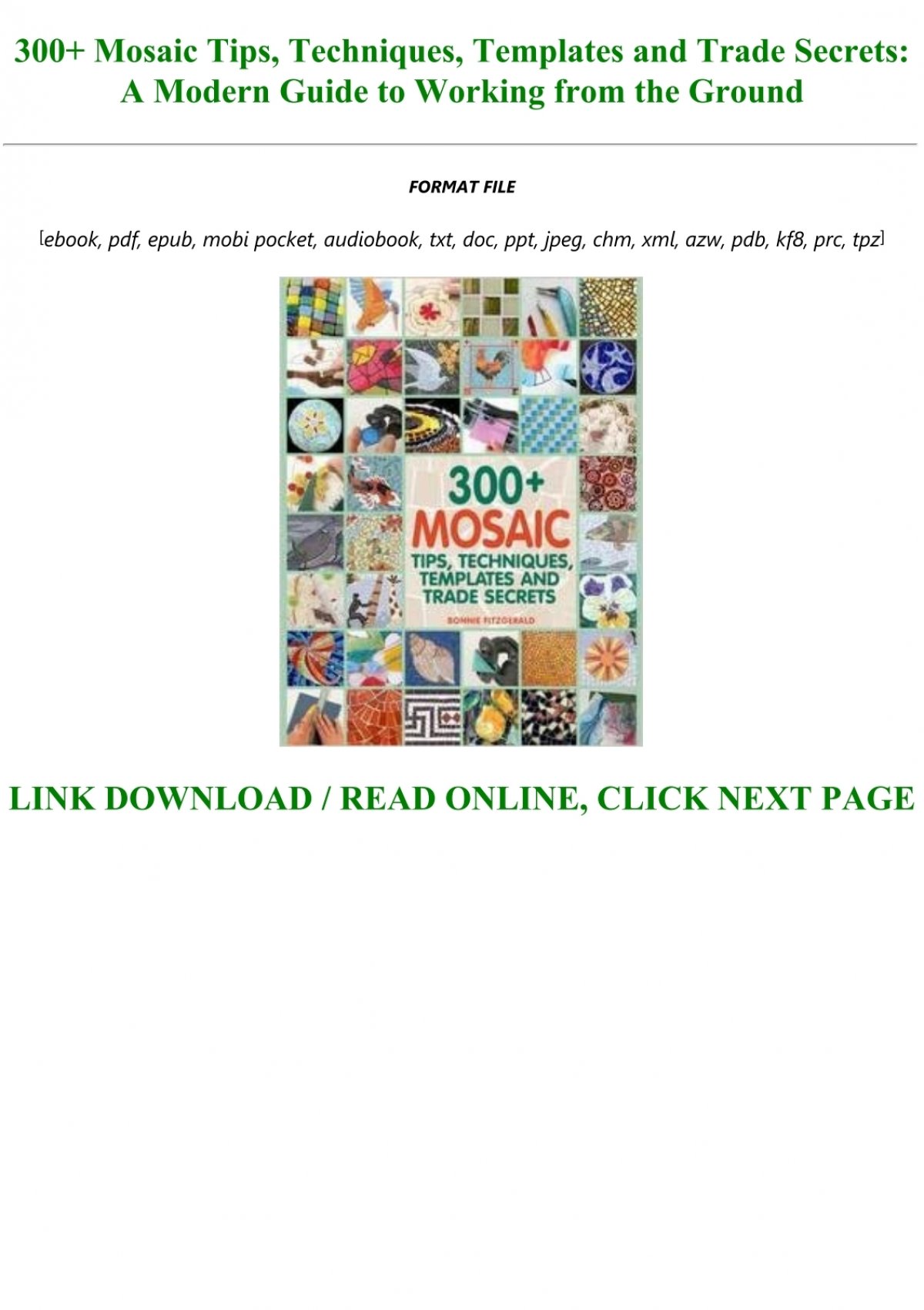 download-in-pdf-300-mosaic-tips-techniques-templates-and-trade