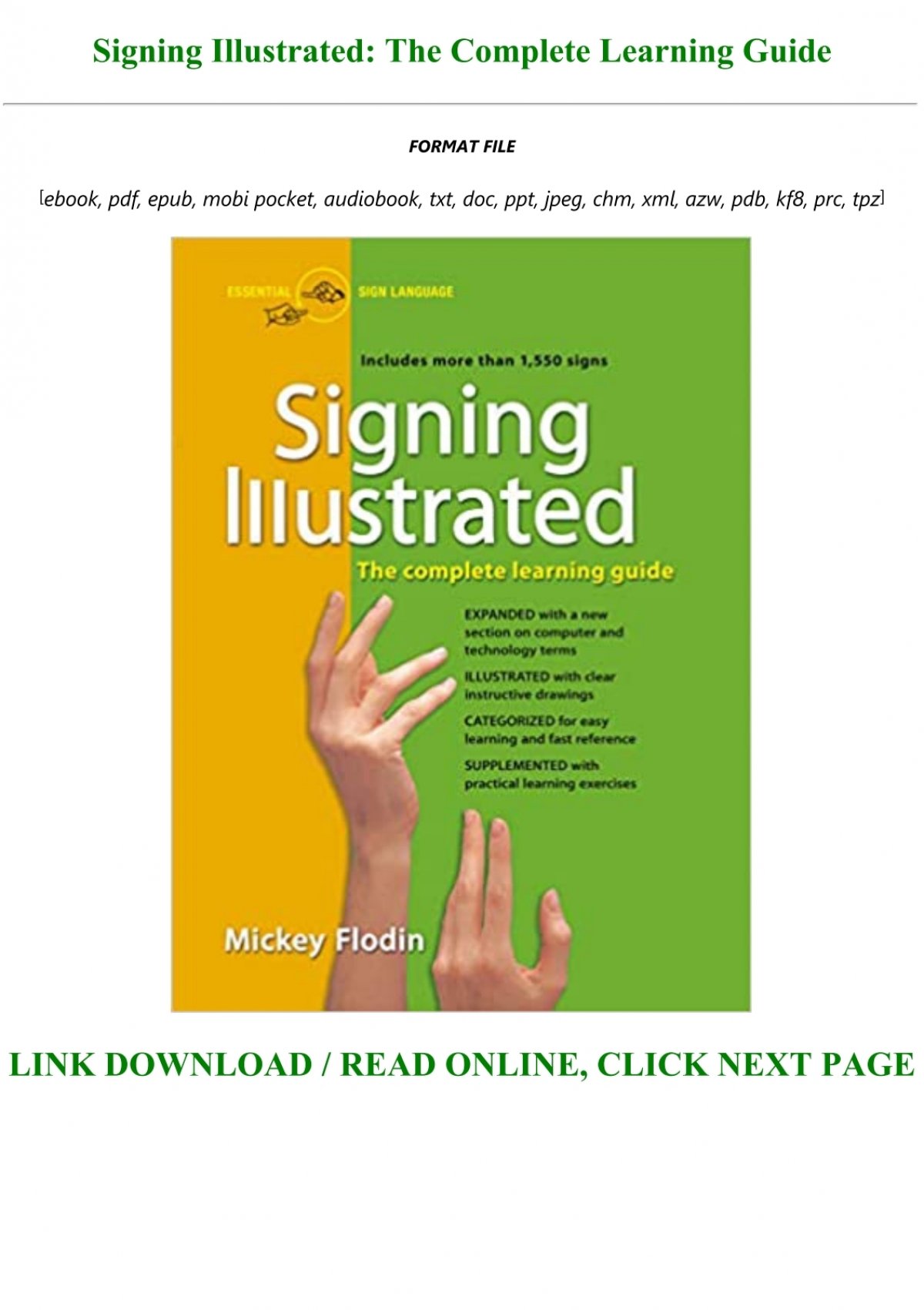 signing illustrated pdf free download