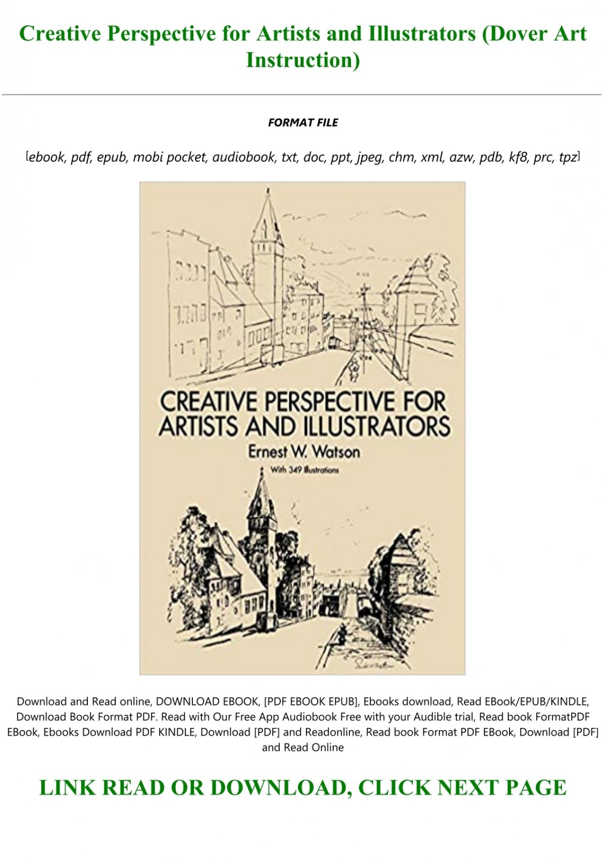 creative perspective for artists and illustrators pdf download