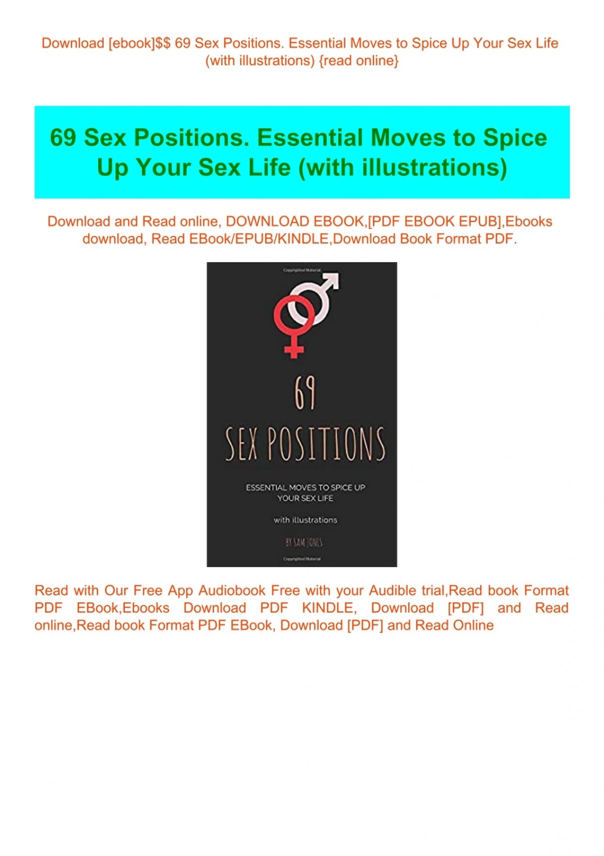 Download [ebook] 69 Sex Positions Essential Moves To Spice Up Your