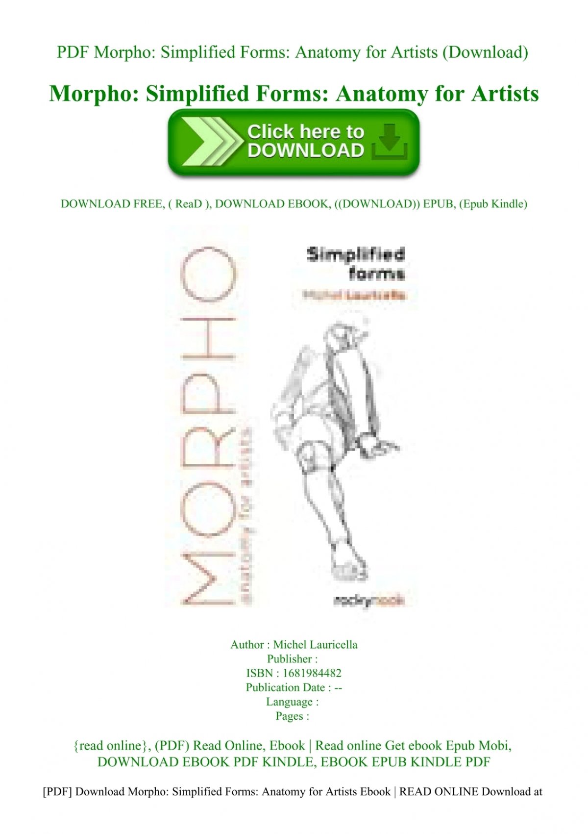 read-pdf-morpho-simplified-forms-anatomy-for-artists-download