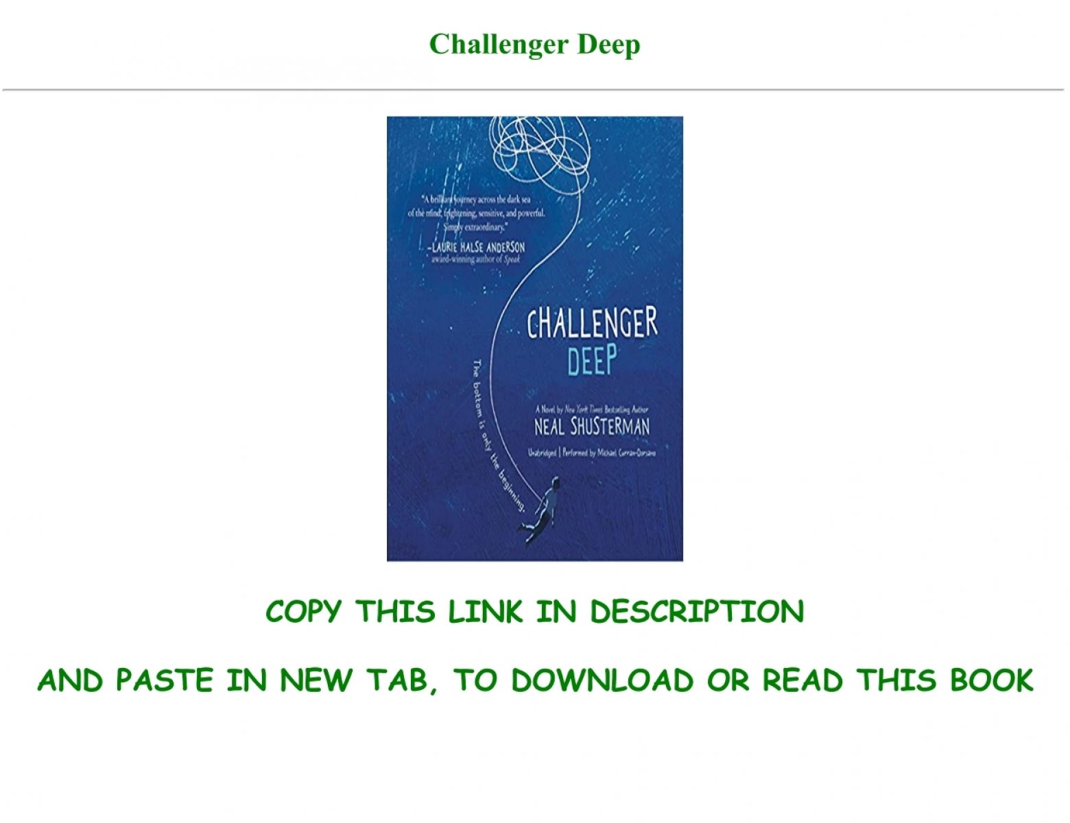 Free Download Challenger Deep Full Online