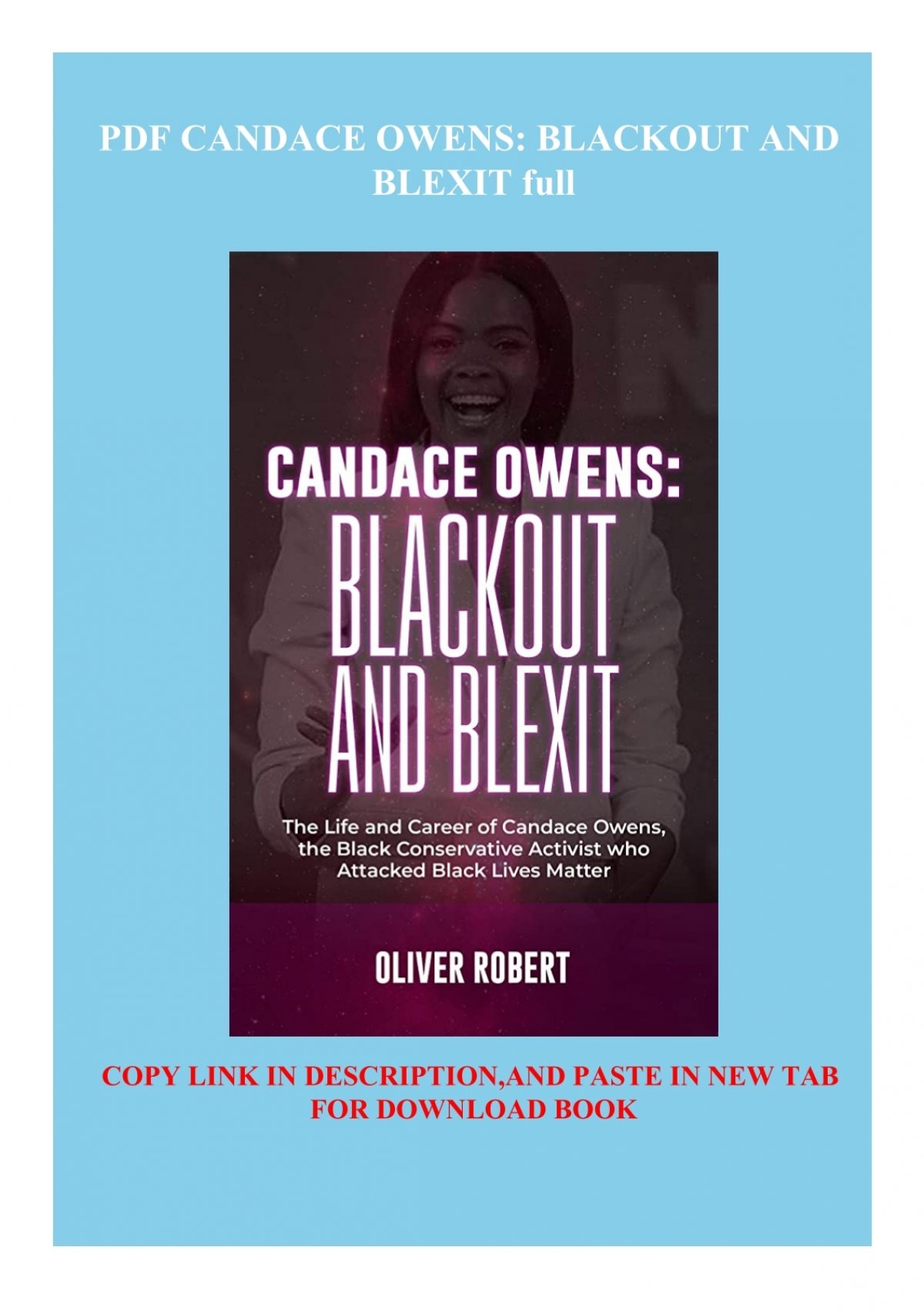 Blackout Book Candace Owens Pdf Download Blackout How Black America Can Make Its Second Escape
